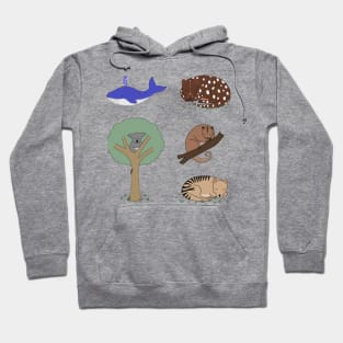 Cute Australian Animal Hoodie